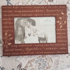 Hallmark "Friend" Photo frame
